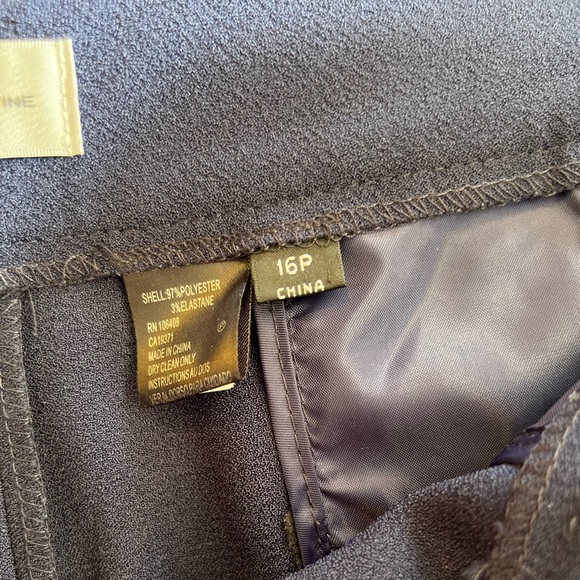 TAHARI ARTHUR S. LEVINE PETITE Wide Leg Dress Pants - Picture 6 of 11